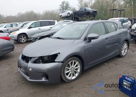2012 Lexus Ct 200H Premium z USA, uszkodzony, nr VIN JTHKD5BH9C2106967